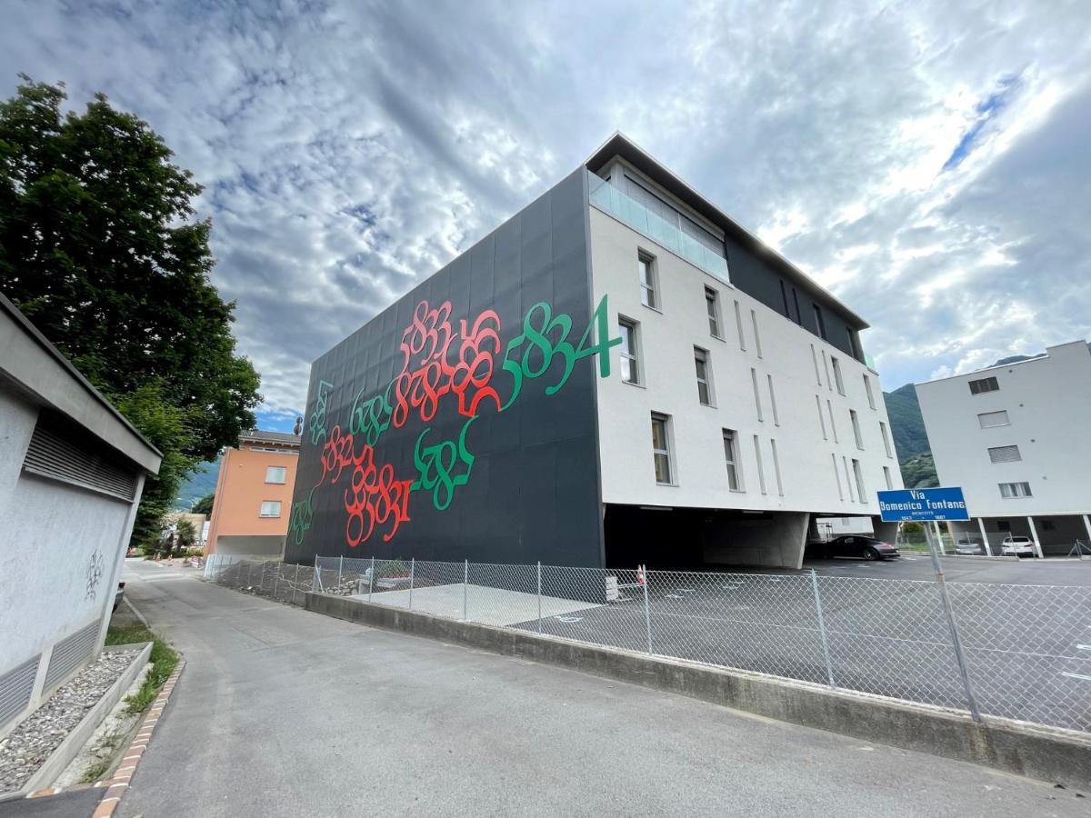 Ferienwohnung Residenza 5824 Kanton Kanton Bellinzona Exterior foto